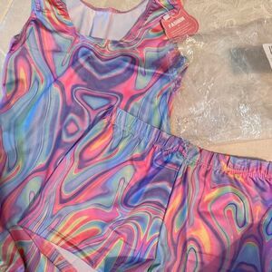 Fashion-brand-company Girls Gymnastic Set NWT